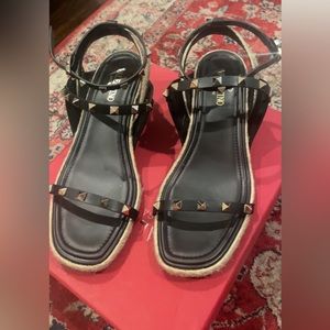 Valentino Rock Stud Sandals